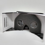 Virtual Reality Cardboard Hinten